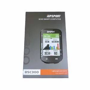 iGPSPORT BSC300 با اتصال ANT+ و بلوتوث برای سنسورها