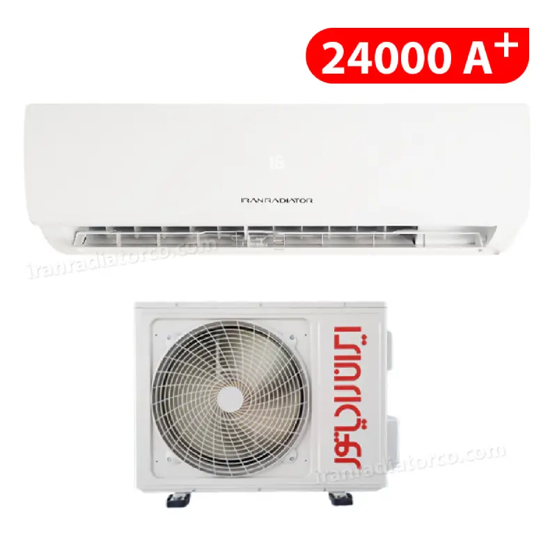 کولر گازی ایران رادیاتور +24000A مدل LF/AA