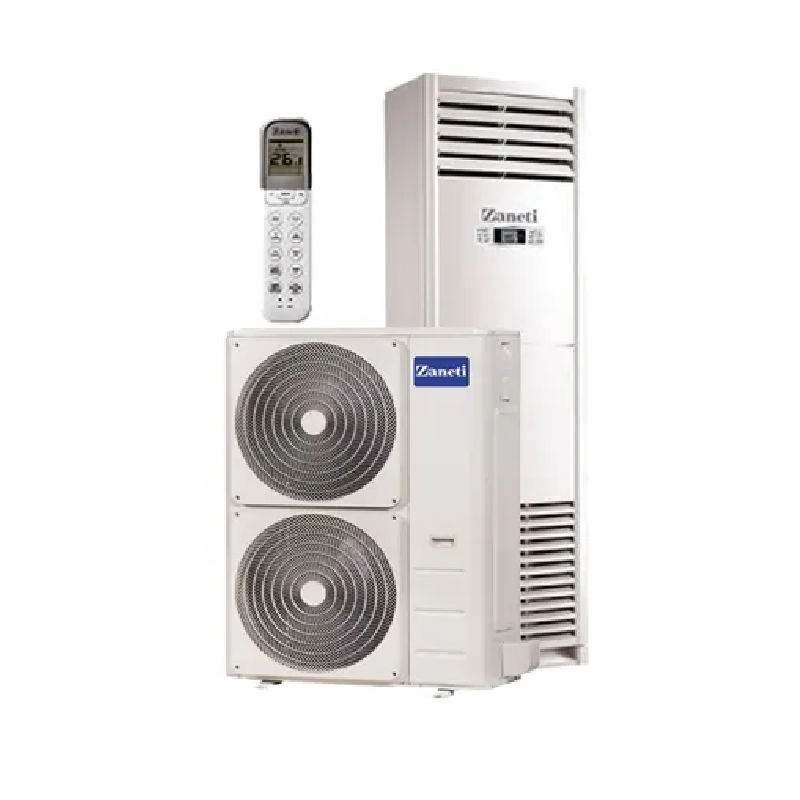 کولر گازی ایستاده 36000 زانتی سری تروپیکال دور ثابت، سرد و گرم، مدل ZTFE-36HO3RAFA