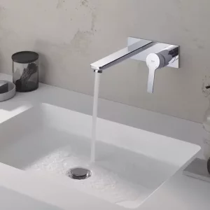 شیر روشویی توکار گروهه مدل لاینر   اهرمی سایز L