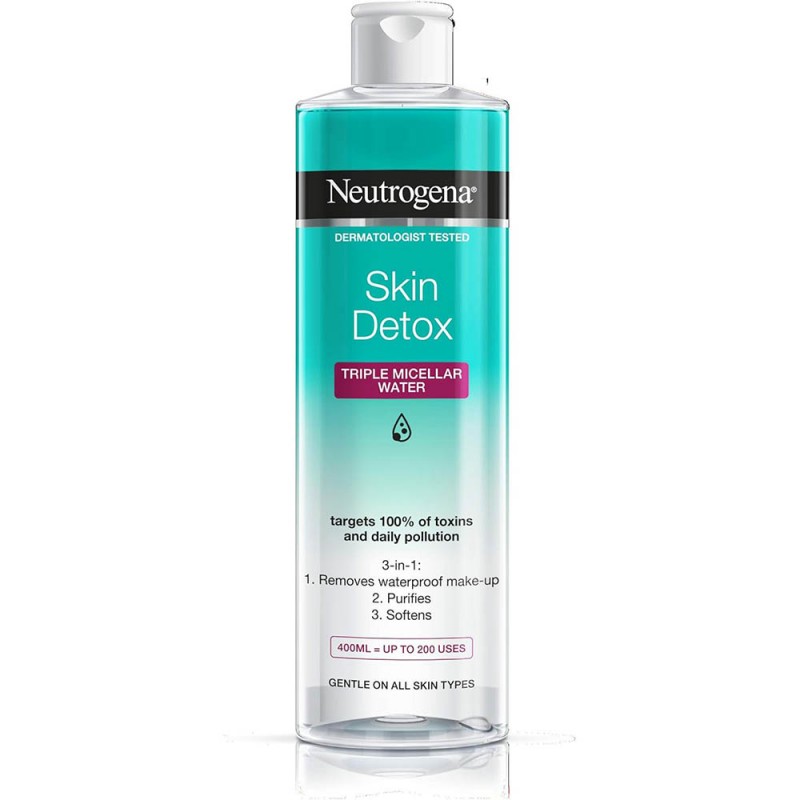 میسلارواتر 3 کاره نیتروژنا مدل اسکین دتوکس – Neutrogena