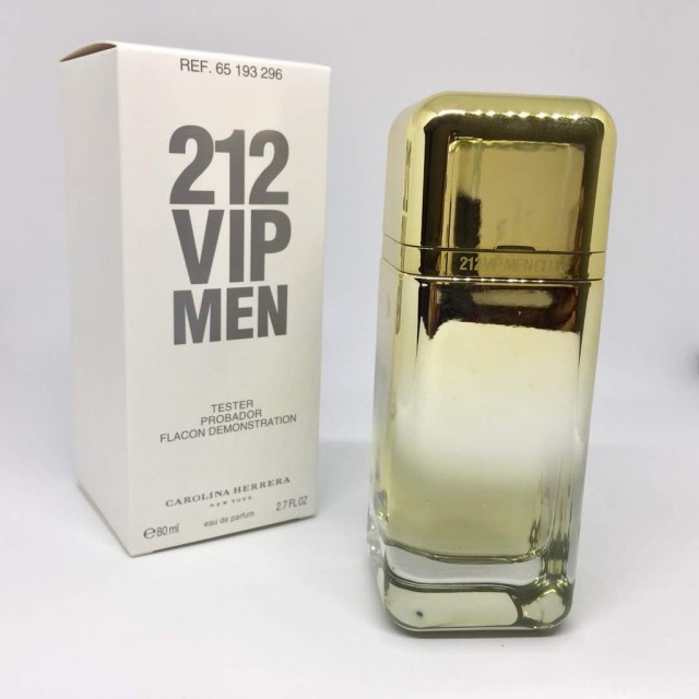 تستر۲۱۲ vip طلایی مردانه Carolina Herrera 212 VIP Men Gold 100ML