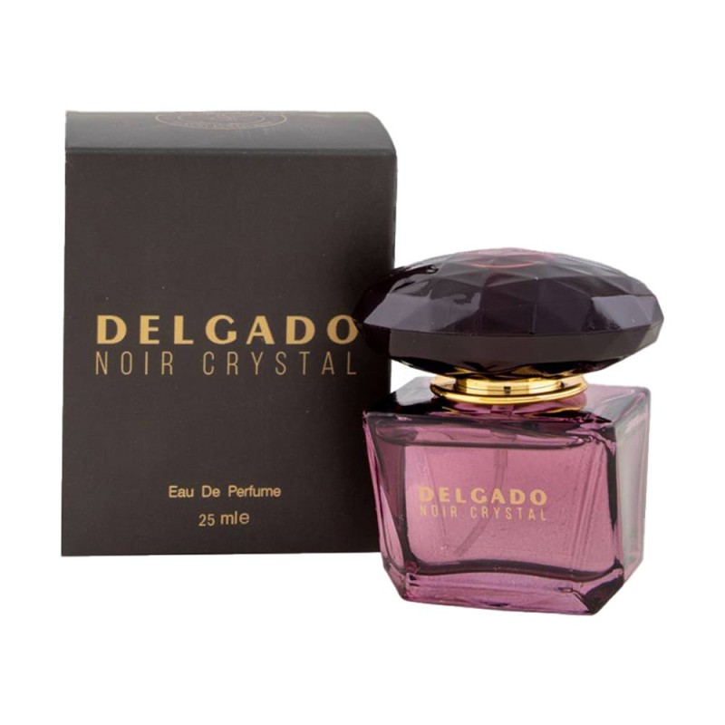 ادکلن ورساچه کریستال نویر دلگادو  25 میل - Delgado Versace Crystal Noir ۲۵ml