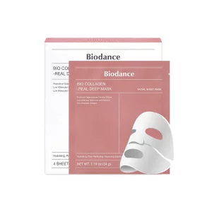 ماسک صورت بایودنس با کلاژن واقعی  BioDance Bio-Collagen Real Deep Mask