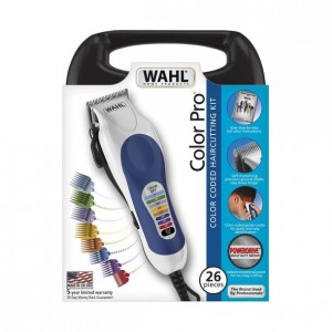 ماشین اصلاح سر و صورت وال کالر پرو  Wahl Color Pro Complete Hair Clipper Kit 79300-1001 اصلی