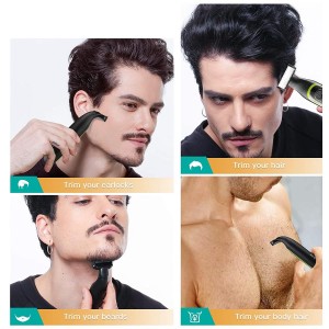 ماشین اصلاح شارژی صورت و بدن وی جی آر VGR V-017 اصلی