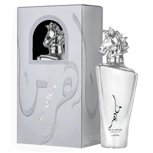 عطر ماهر لگاسی نقره ای لطافه Lattafa Maahir Legacy