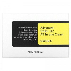 کرم مرطوب کننده و آبرسان حلزون کوزارکس - Cosrx Advanced Snail 92 All In One Cream  (100 g) اصلی