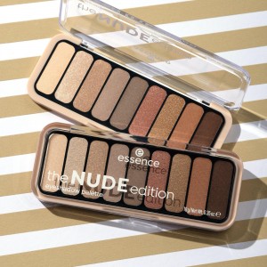پالت سایه چشم 9 رنگ اسنس مدل نود ادیشن Essence The Nude Edition Eyeshadow Palette
