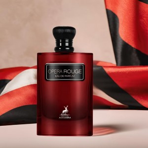 ادکلن زنانه ایو سن لورن بلک اوپیوم اور رد (اپرا رژ میسون الحمبرا) | Yves Saint Laurent Black Opium Over Red (Opera Rouge Maison Alhambra)