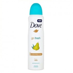 اسپری ضد تعریق گلابی داو مدل Go Fresh حجم 150 میلی‌ لیتر