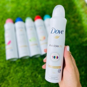 اسپری زنانه داو (Dove) سری Invisble Dry مدل Clean Touch حجم 150 میلی لیتر