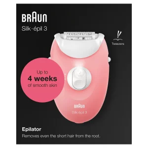 اپیلاتور براون سری 3 مدل 3-176 اصلی Braun Epilator Silk-épil Series 3 3-176