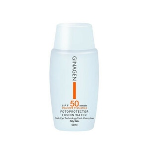 کرم ضد آفتاب بدون رنگ ژیناژن SPF50 مدل Invisible
