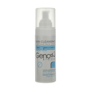 فوم شستشوی صورت ژنوبایوتیک پوست خشک و حساس – Geno BIOTIC حجم 150 میلی‌لیتر
