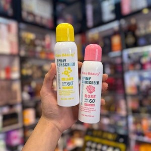 اسپری ضد آفتاب کیس بیوتی – Kiss Beauty با حجم 150 میلی لیتر