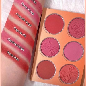 پالت رژگونه Floral flush شیگلم مدل SHEGLAM – Multicolor