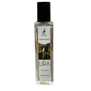 عطر جیبی زنانه الحمبرا مدل کازاموراتی لیرا با رایحه گرم و شیرین حجم ۳۵ میلی لیتر