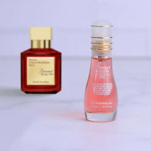 عطر جیبی زنانه اسمارت کالکشن مدل باکارات رژ  کد 547 حجم 15 میلی لیتر
