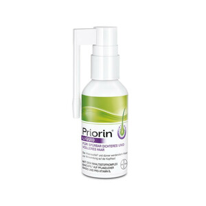 محلول ضد ریزش مو بایر مدل پریورین لیکوئید حجم ۵۰ میلی لیتر  Priorin Liquid
