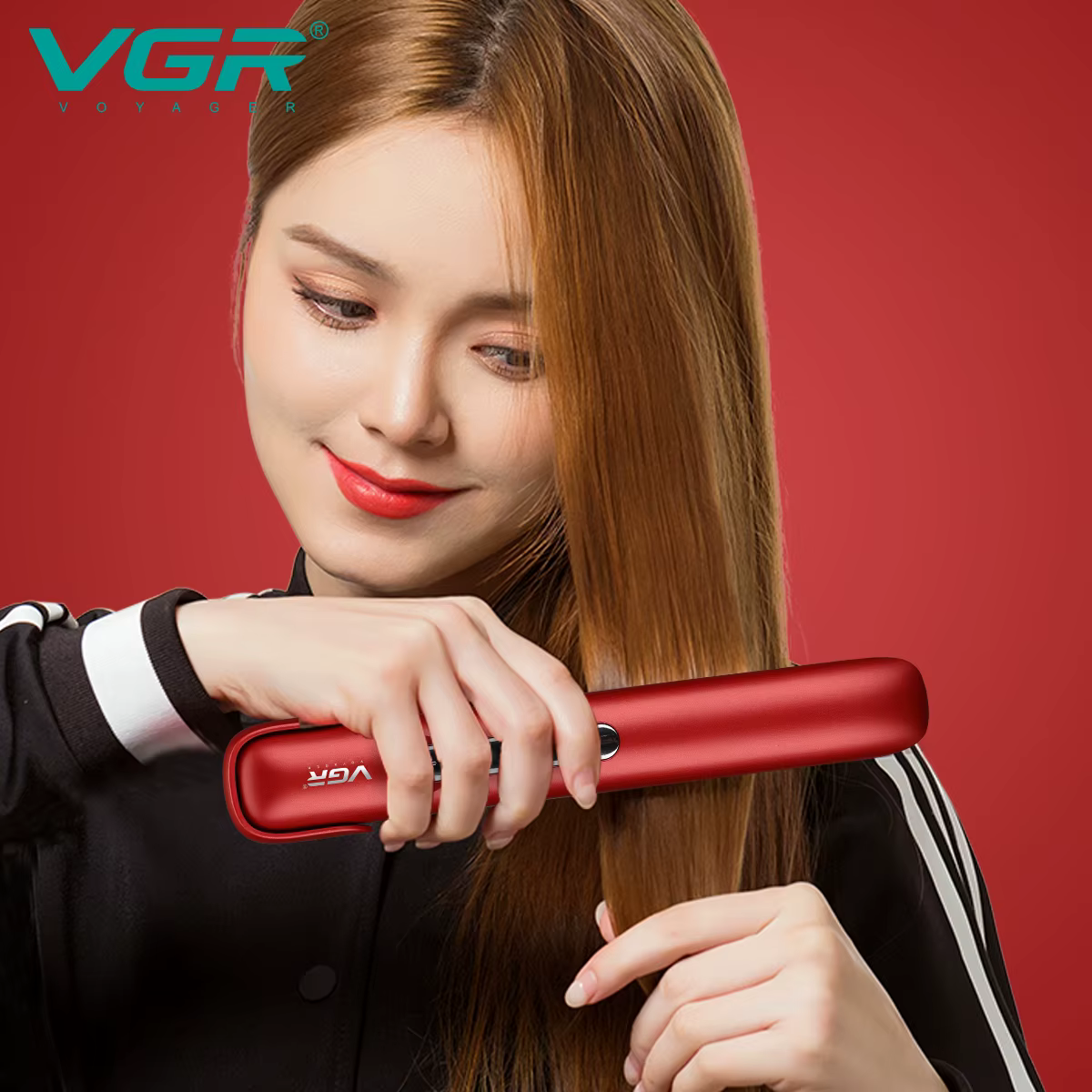اتوی مو شارژی وی جی آر VGR مدل V-585
