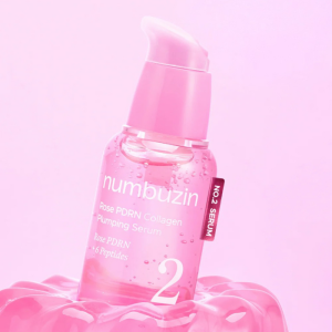 سرم پی دی آر ان کلاژن حجم دهنده و جوانساز نامبوزین شماره ۲ - Numbuzin No. 2 Rose PDRN Collagen Plumping Serum 30ml