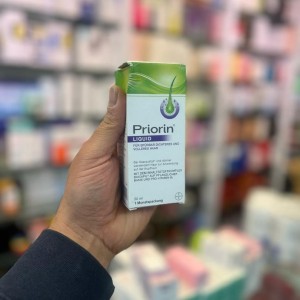 محلول ضد ریزش مو بایر مدل پریورین لیکوئید حجم ۵۰ میلی لیتر  Priorin Liquid