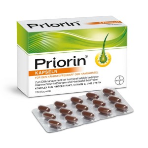 کپسول پریورین برای درمان ریزش مو - Bayer Priorin Kapseln