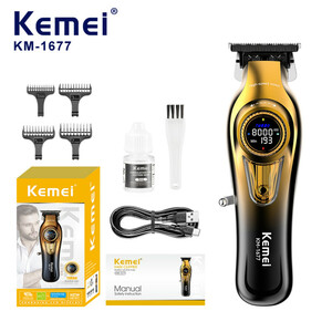 ماشین اصلاح حرفه‌ای موی سر و صورت Kemei KM-1677