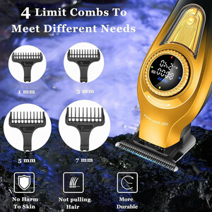 ماشین اصلاح حرفه‌ای موی سر و صورت Kemei KM-1677
