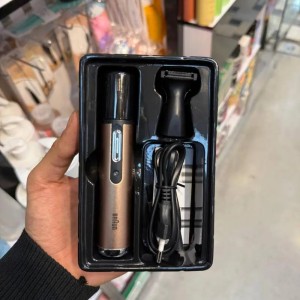 موزن گوش و بینی و خط زن براون مدل سیلک اپیل اورسافت کد BR-3007