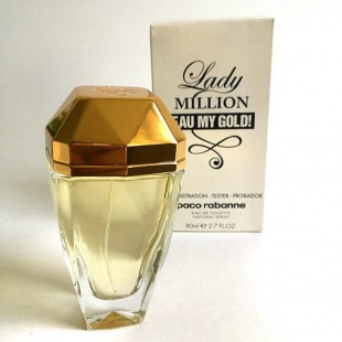 تستر  ادو تویلت زنانه پاکو رابان مدل Lady Million Eau My Gold حجم 80 میلی لیتر