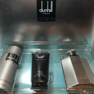 ست ادو تویلت مردانه دانهیل مدل Desire Silver حجم 100 میلی لیتر