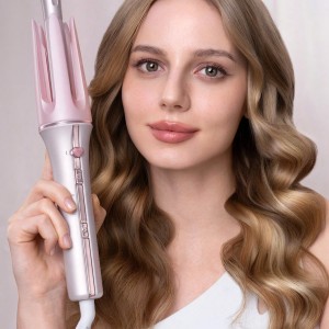 اتو مو و فرکننده شیگلم  19 میلی‌متری؛ فرهای فنری و یکدست در چند ثانیه (SHEGLAM Cupid’s Charm One-Touch Instant Curler (19mm