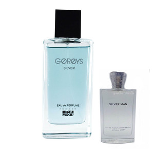 ادو پرفیوم مردانه گریس مدل SILVER FOR MEN حجم 100 میلی لیتر
