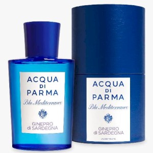 عطر زنانه و مردانه آکوا دی پارما بلو مدیترانه جینپرو دی ساردجنا ACQUA DI PARMA BLU MEDITERRANEO GINEPRO DI SARDEGNA