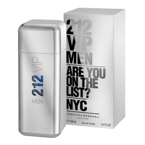 عطر ادکلن ۲۱۲ vip مردانه CAROLINA HERRERA 212 Vip Men for Men  100ML