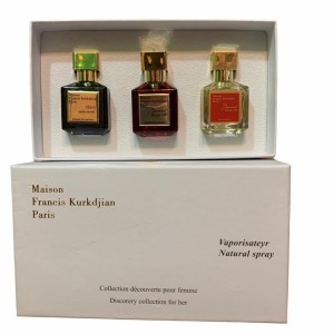 گیفت ست 3 عددی 25 میل  یونیسکس باکارات Gift Set 3x25ml (Baccarat Edp+Extrait+ Oud Satin Mood)
