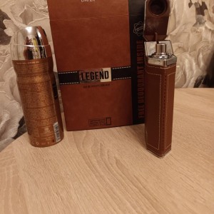 لجند قهوه ای همراه با اسپری | Emper Legend Eau De Toilette Gift Set For Men