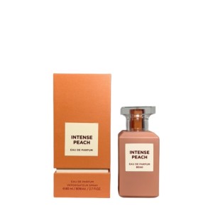 ادو پرفیوم فراگرنس ورد اینتنس پیچ Fragrance world intense peach زنانه و مردانه حجم 80 میلی لیتر