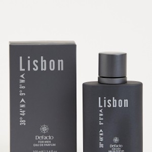 عطر مردانه دیفکتو لیزبان مشکی 100 میل Defacto Lisbon