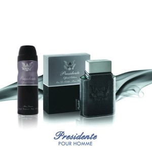 ست عطر و اسپری مردانه امپر پرزیدنت آفیشیال Emper Presidente Official Edition gift set for men