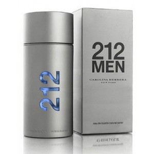 عطر کارولينا هررا 212 نقره اي مردانه 100 ميل - CAROLINA HERRERA 212 Men