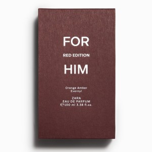 عطر و ادکلن زارا فور هیم رد (قرمز) ادیشن ادوپرفیوم -  FOR HIM RED EDITION حجم 100 میلی لیتر