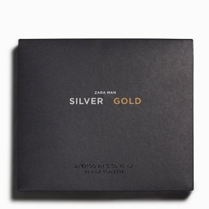 ست دو عددی ادکلن مردانه زارا ZARA MAN GOLD + MAN SILVER 100ML