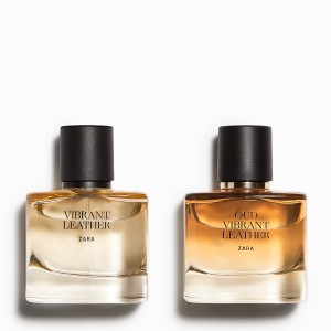 ست دوقلو زارا ویبرانت لدر و عود ویبرانت لدر - OUD + VIBRANT LEATHER 60 ML