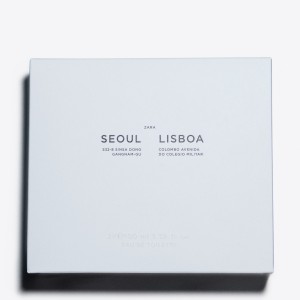 ست عطر  یونیسکس لیسبوا + سئول برند زارا ( SEOUL 100 ML + LISBOA 100 ML )