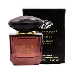 ادکلن مینی ورساچه کریستال بلک برندینی 25 میل - brandini Versace Crystal Black ۲۵ml