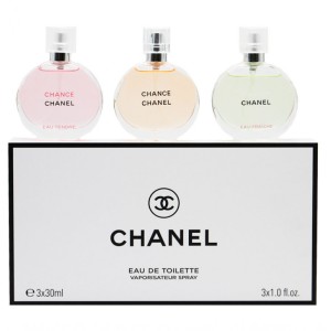 ست مینیاتوری ادو تویلت Chanel Chance Eau De Toilette Miniature Set 3 in 1