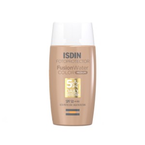 ضد آفتاب رنگی ایزدین فوتو پروتکتور فیوژن واتر مدیوم SPF50+